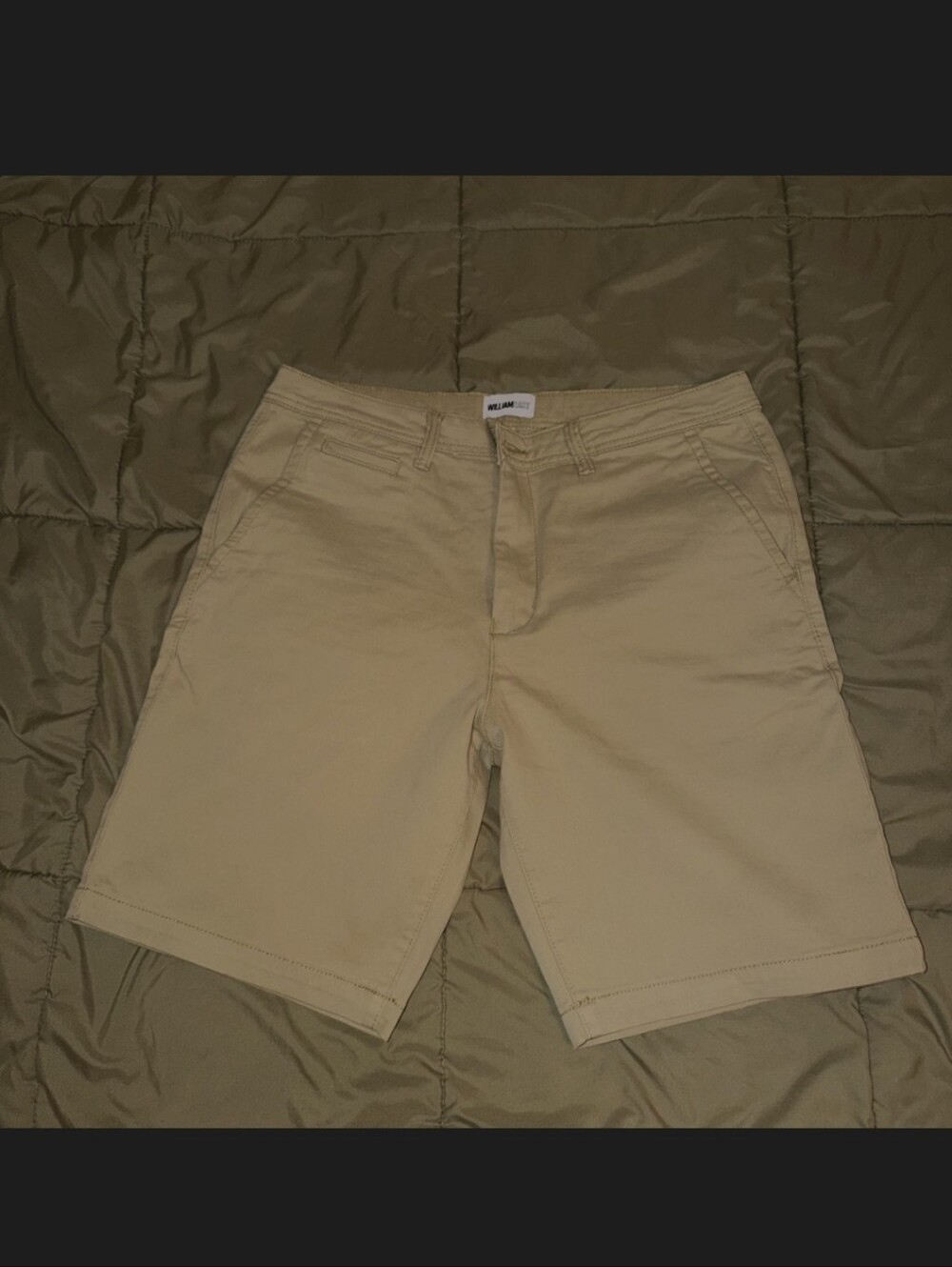 William Rast Khaki Chino Shorts